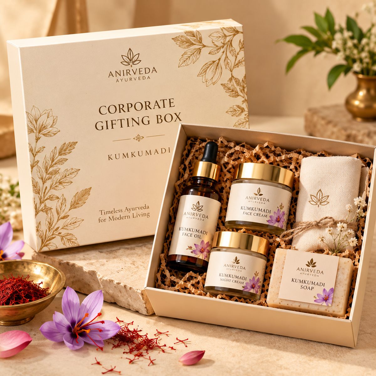 Corporate gifting box kumkumadi